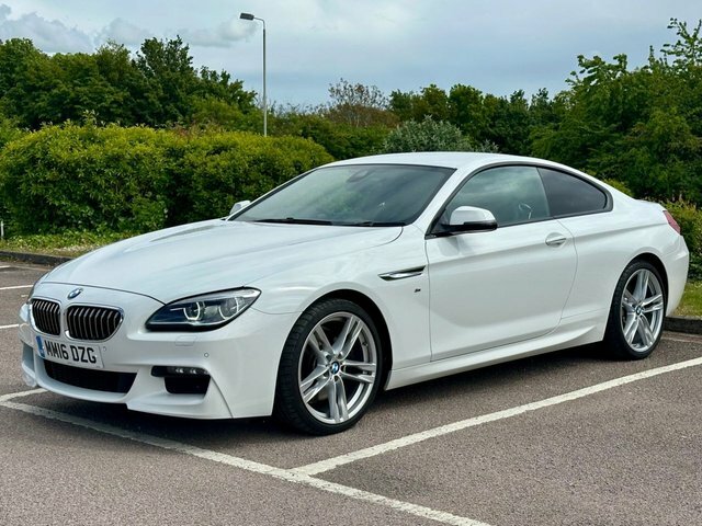 BMW 6 Series Gran Coupe 640D M Sport Coupe White #5