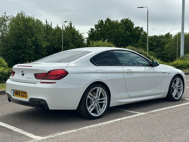 BMW 6 Series Gran Coupe 640D M Sport Coupe White #2