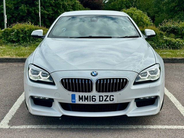 BMW 6 Series Gran Coupe 640D M Sport Coupe White #4