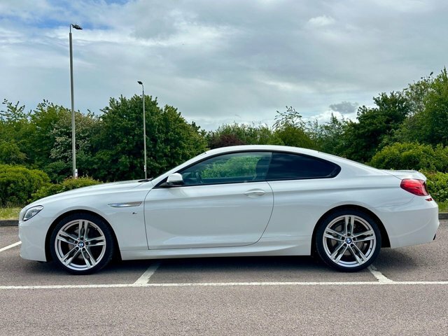 BMW 6 Series Gran Coupe 640D M Sport Coupe White #3