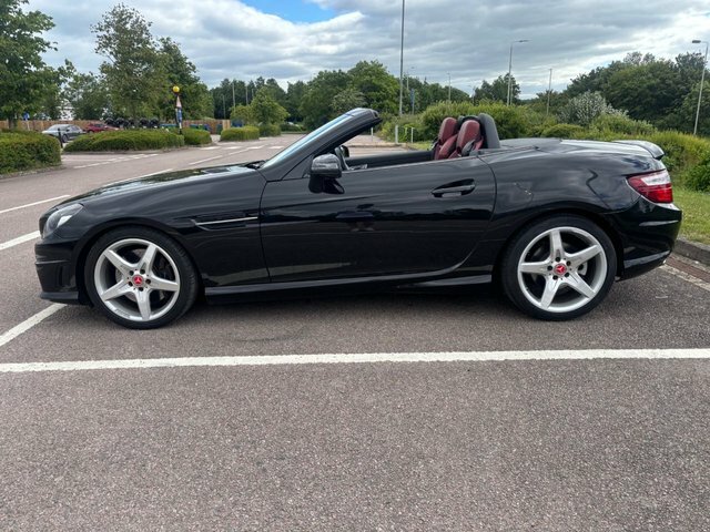 Mercedes-Benz SLK Slk250 Cdi Amg Sport Black #6