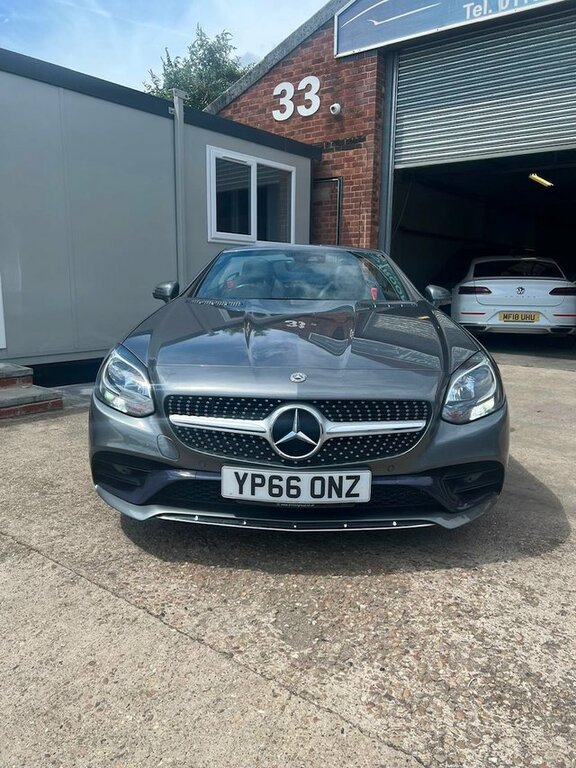 Mercedes-Benz SLC Slc250d Amg Line Convertible Grey #6