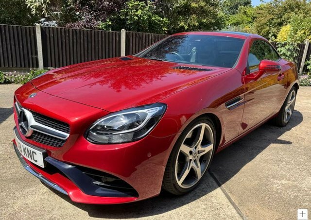 Mercedes-Benz SLC Slc200 Amg Line Convertible Red #6