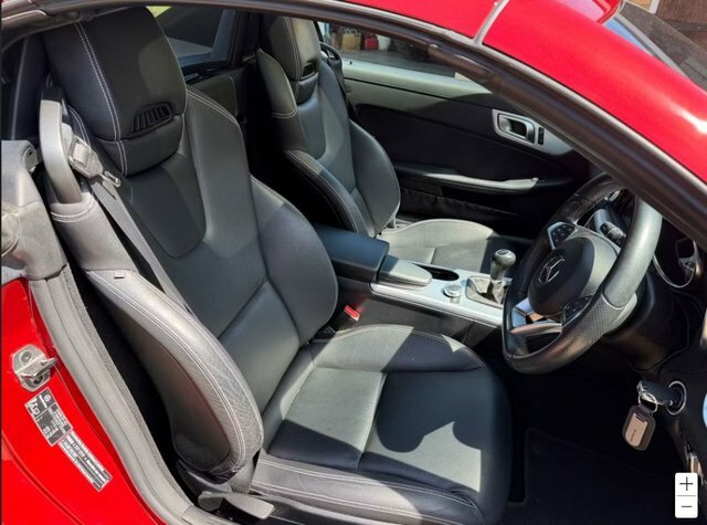 Mercedes-Benz SLC Slc200 Amg Line Convertible Red #4
