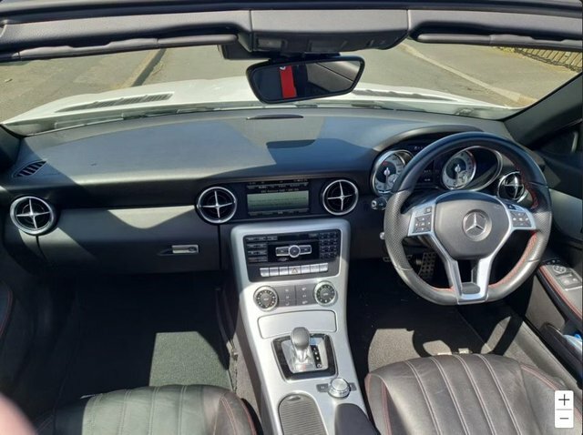 Mercedes-Benz SLK Slk200 Amg Sport Convertible White #2
