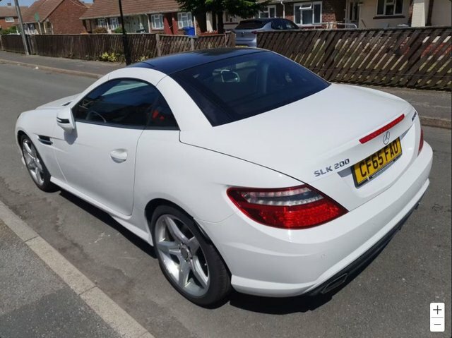 Mercedes-Benz SLK Slk White #11