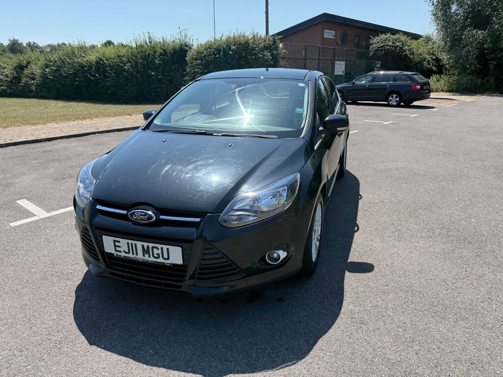 Ford Focus 1.6 Titanium Euro 5 EJ11MGU Black #4