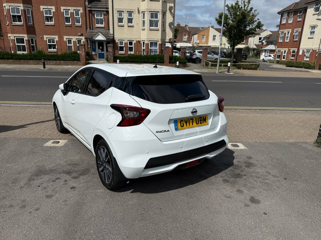Nissan Micra 0.9 Ig-t N-connecta Hatchback Eu GY17UBM White #6