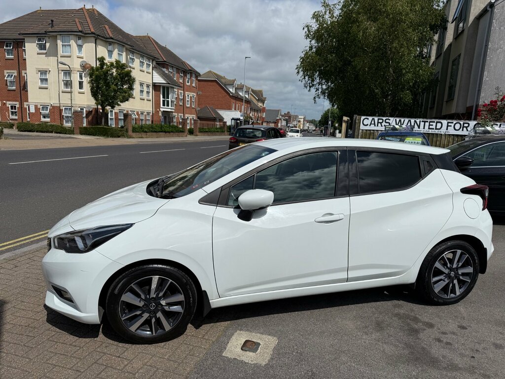 Nissan Micra 0.9 Ig-t N-connecta Hatchback Eu GY17UBM White #2
