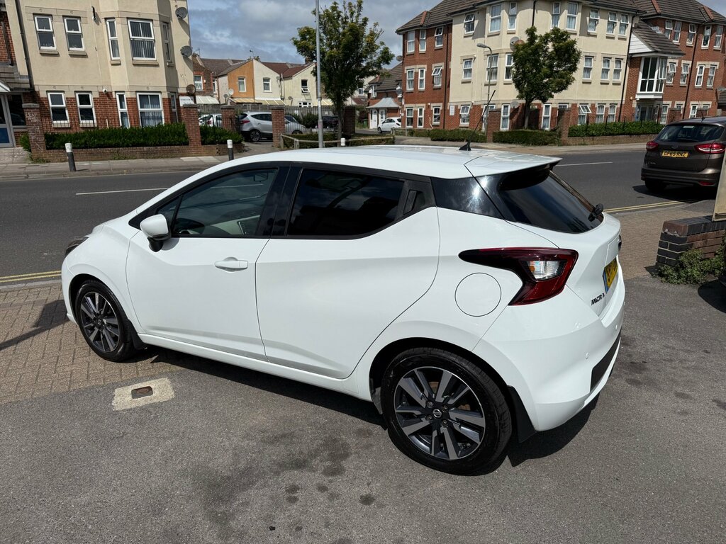 Nissan Micra 0.9 Ig-t N-connecta Hatchback Eu GY17UBM White #3