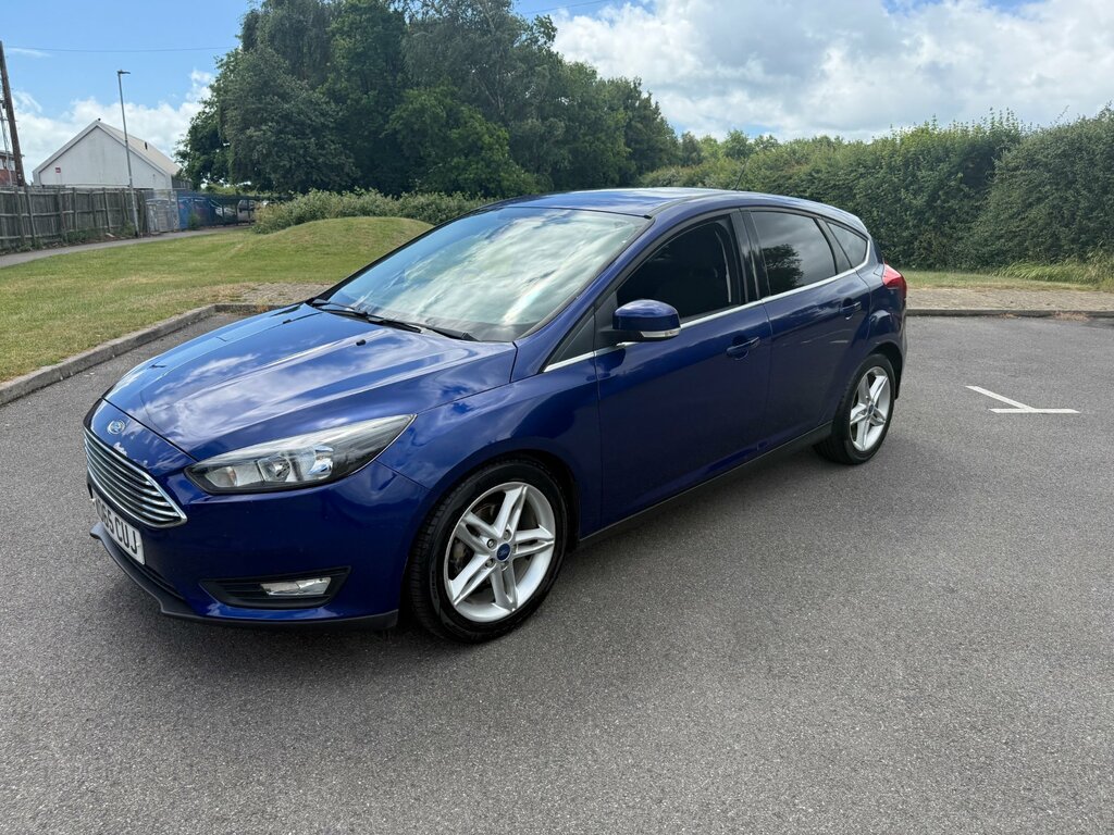 Ford Focus 1.0T Ecoboost Zetec Hatchback Eu WO65CUJ Blue #6