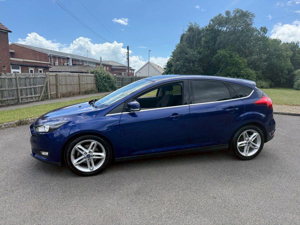 Ford Focus 1.0T Ecoboost Zetec Hatchback Eu WO65CUJ Blue #5