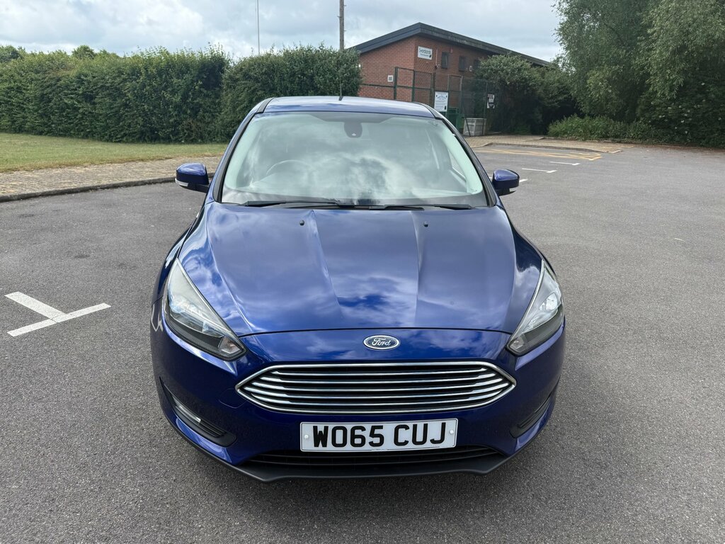 Ford Focus 1.0T Ecoboost Zetec Hatchback Eu WO65CUJ Blue #4