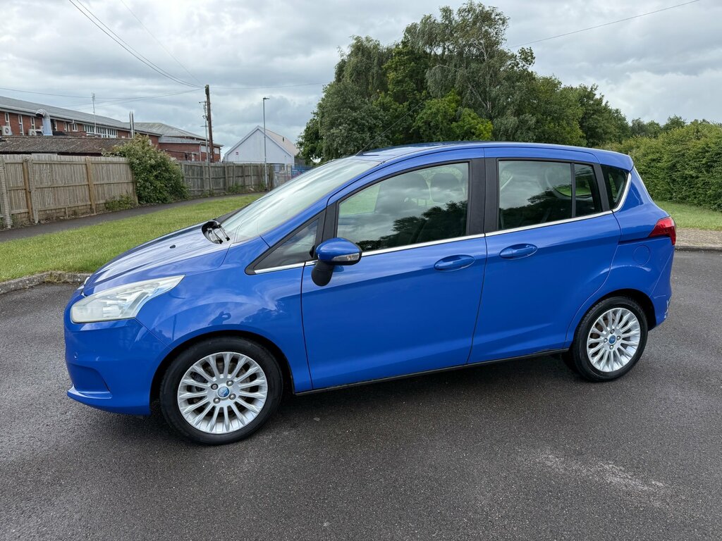 Ford B-Max 1.0T Ecoboost Titanium Mpv Euro Blue #5