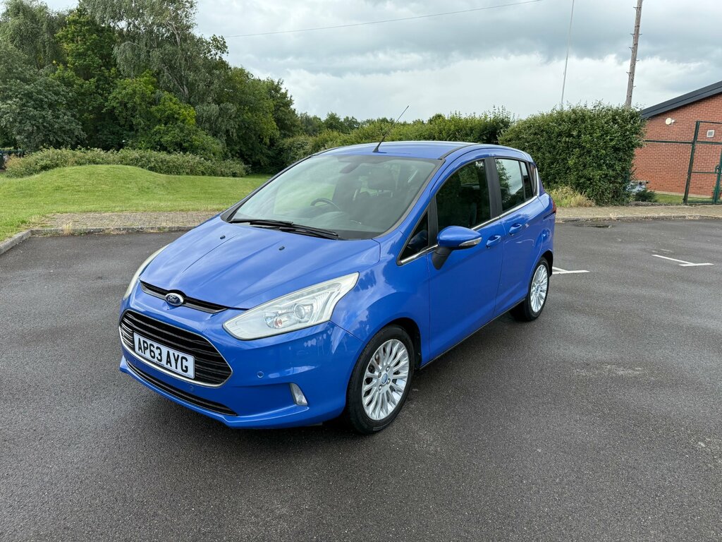 Ford B-Max 1.0T Ecoboost Titanium Mpv Euro Blue #4