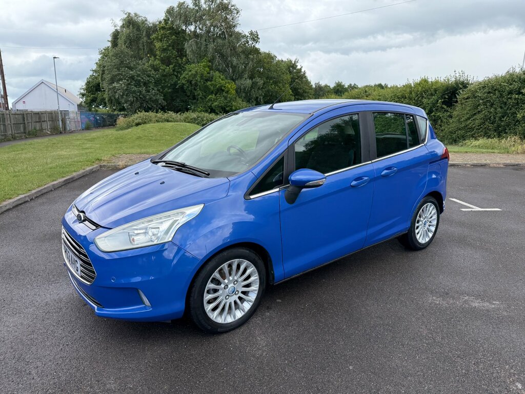 Ford B-Max 1.0T Ecoboost Titanium Mpv Euro Blue
