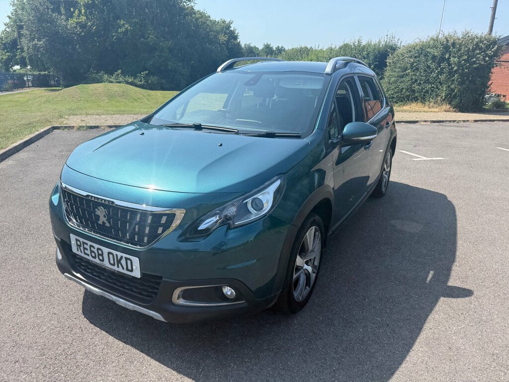 Peugeot 2008 1.2 Puretech Gpf Allure Suv Euro RE68OKD Green #4