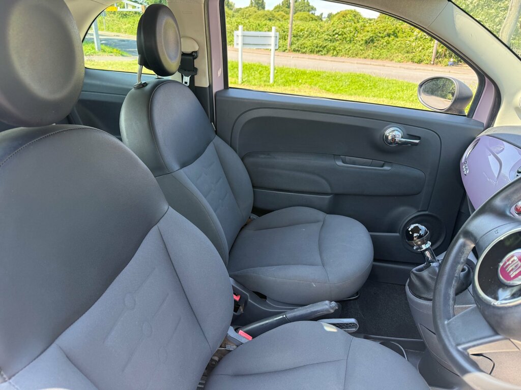 Fiat 500 1.2L Lounge 69 Bhp White #30