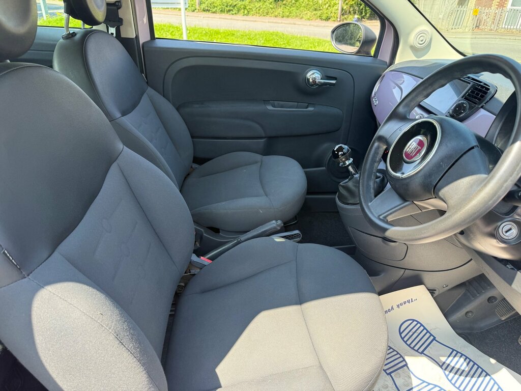 Fiat 500 1.2L Lounge 69 Bhp White #31
