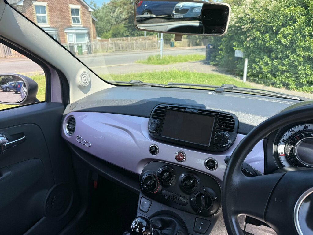 Fiat 500 1.2L Lounge 69 Bhp White #34
