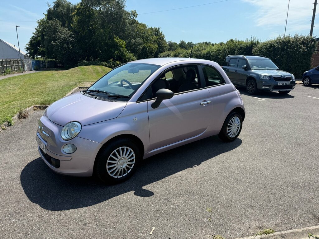 Fiat 500 1.2 Pop Hatchback Euro 4 69 Bhp Pink
