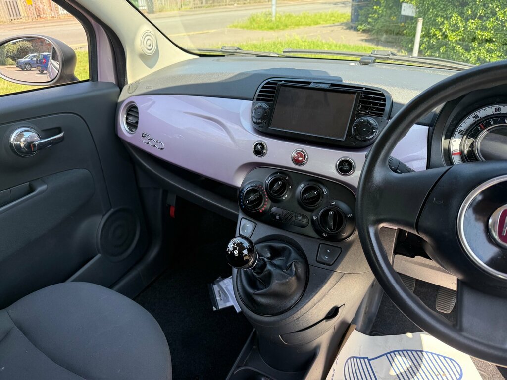 Fiat 500 1.2L Lounge 69 Bhp White #33