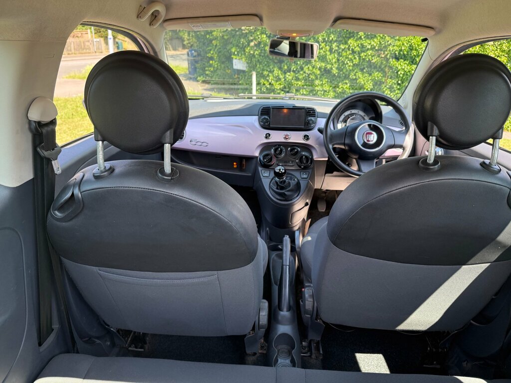 Fiat 500 1.2L Lounge 69 Bhp White #27