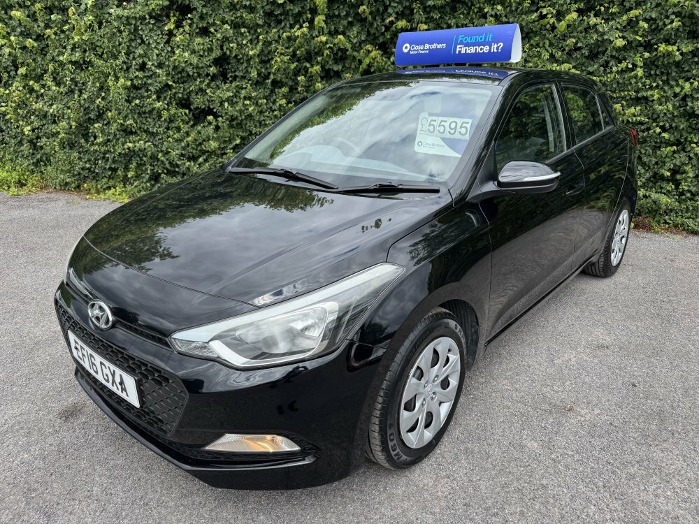 Hyundai I20 1.2 S-air Blue Drive Black
