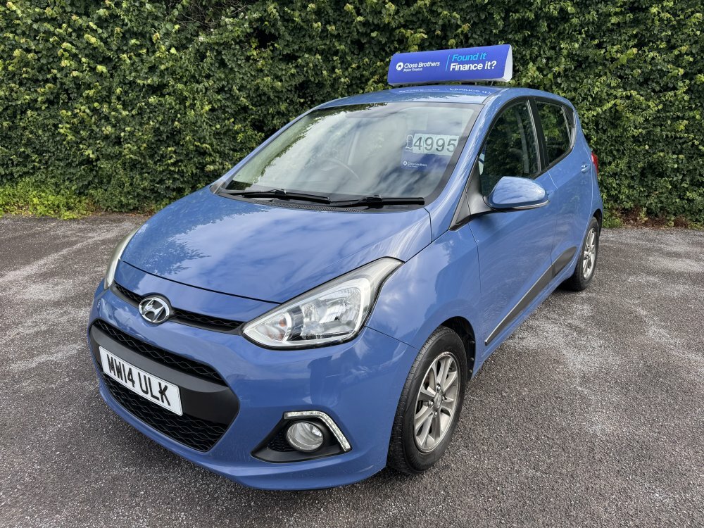 Hyundai I10 Premium 1.2 MW14ULK Blue