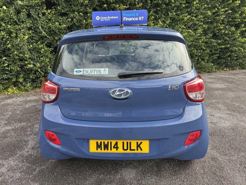 Hyundai I10 Premium 1.0 Blue #4