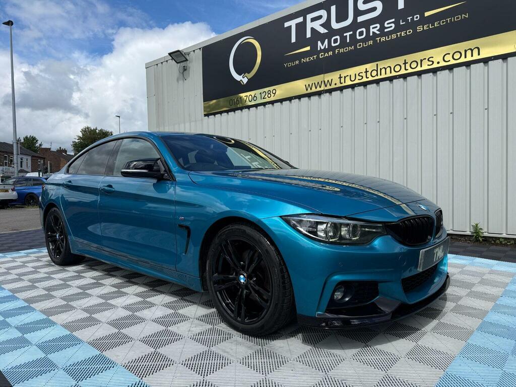 BMW 4 Series Gran Coupe Hatchback 2.0 420D M Sport Euro 6 Ss 2018 Blue