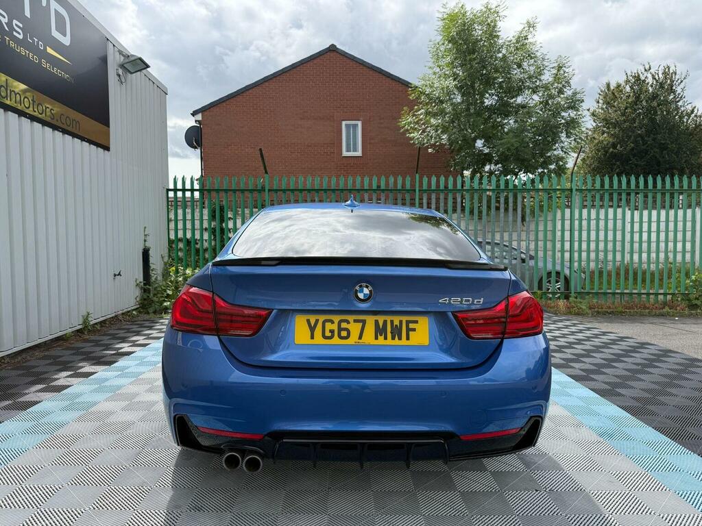 BMW 4 Series Gran Coupe 420D Gran Coupe M Sport White #16