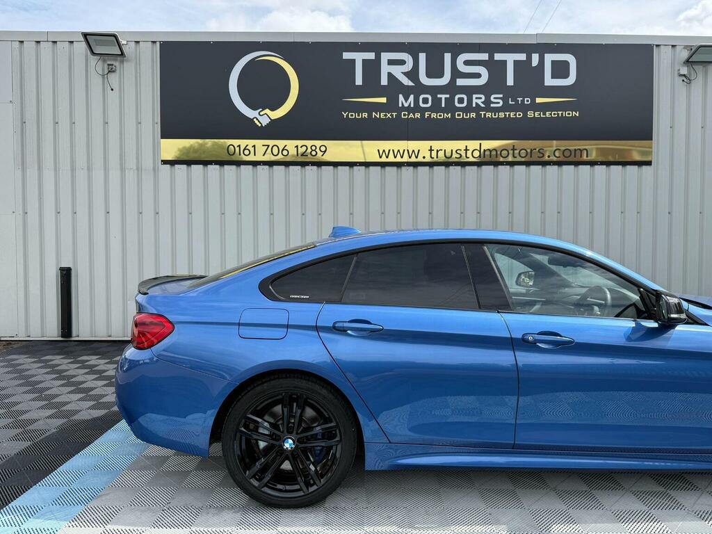 BMW 4 Series Gran Coupe 420D Gran Coupe M Sport White #10