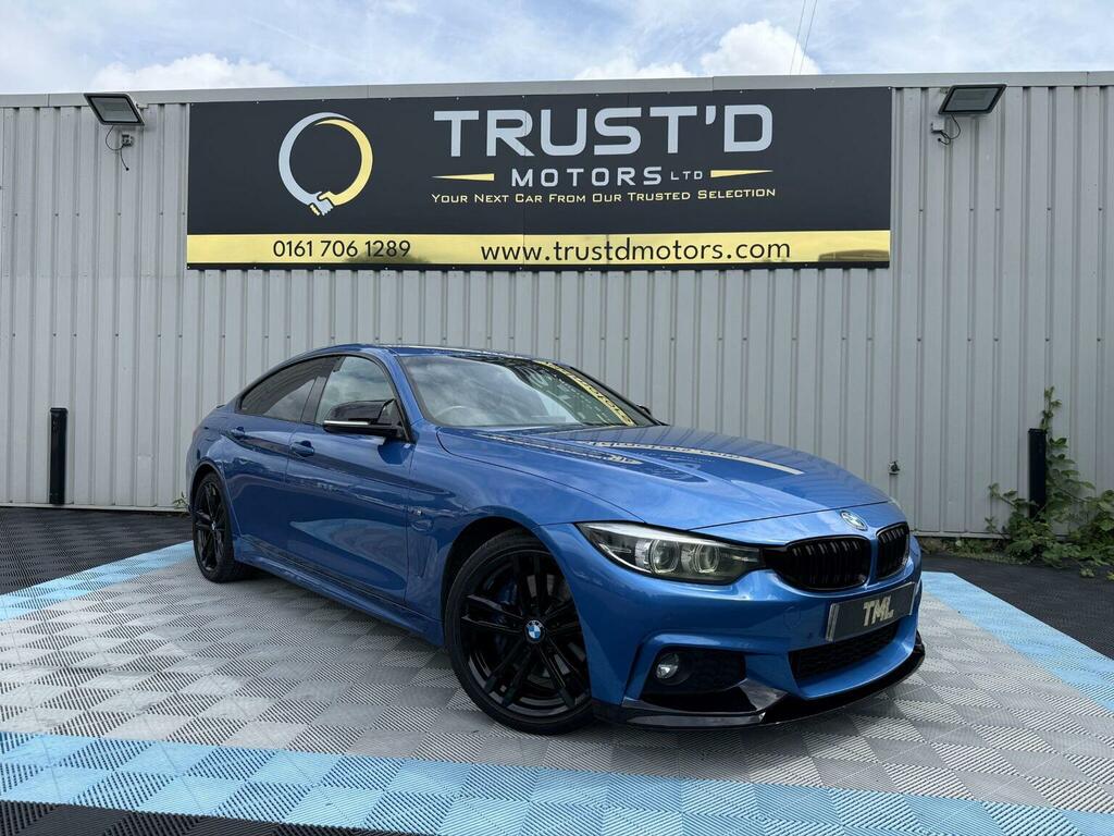 BMW 4 Series Gran Coupe 2.0 420D M Sport Euro 6 Ss Blue