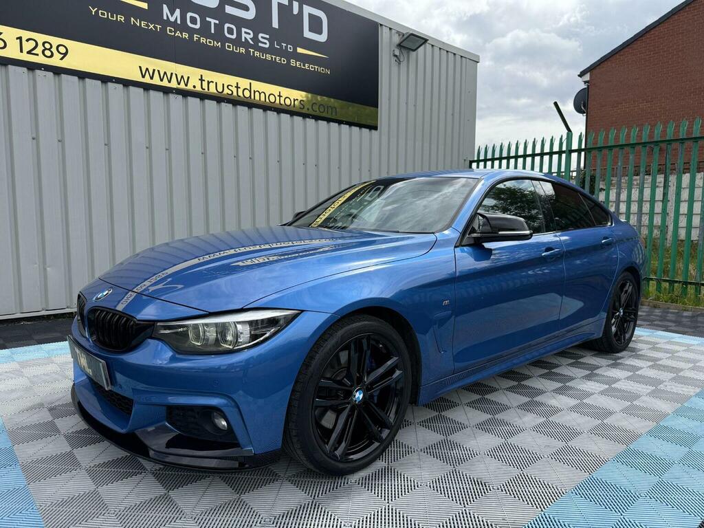 BMW 4 Series Gran Coupe 2.0 420D M Sport Euro 6 Ss Blue #5