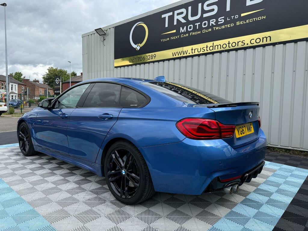 BMW 4 Series Gran Coupe 2.0 420D M Sport Euro 6 Ss Blue #6