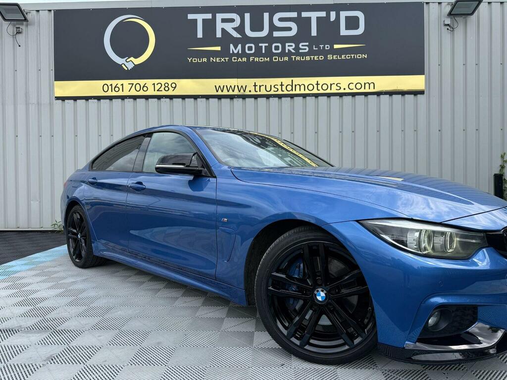 BMW 4 Series Gran Coupe 2.0 420D M Sport Euro 6 Ss Blue #3