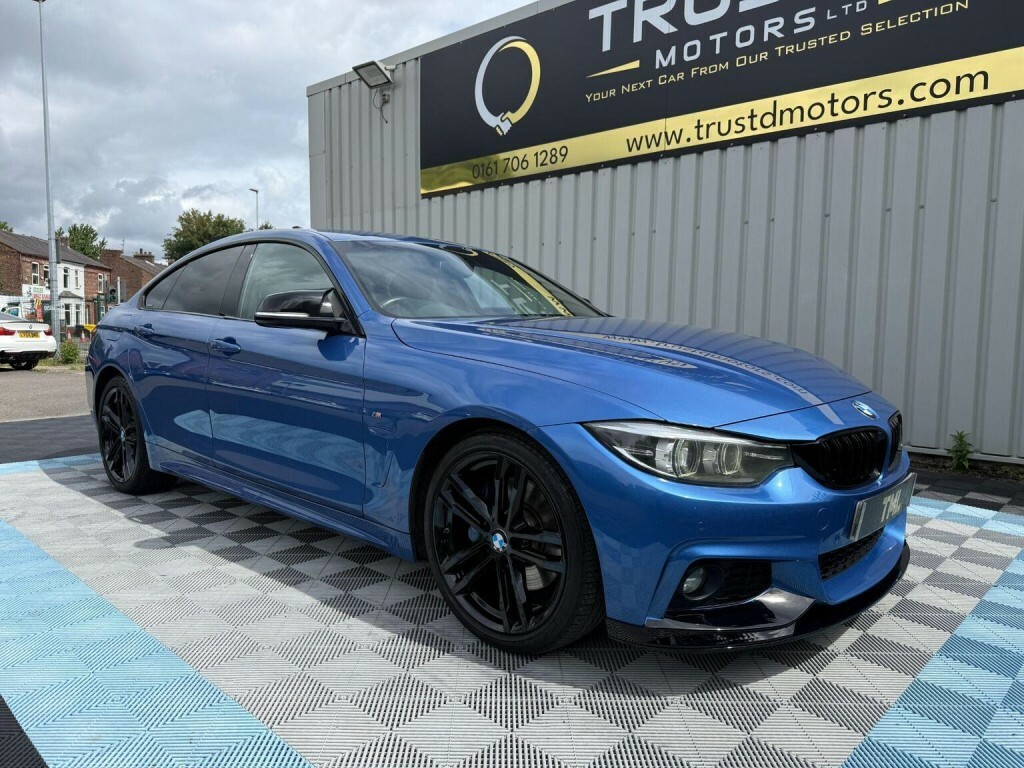 BMW 4 Series Gran Coupe 420D Gran Coupe M Sport White #44