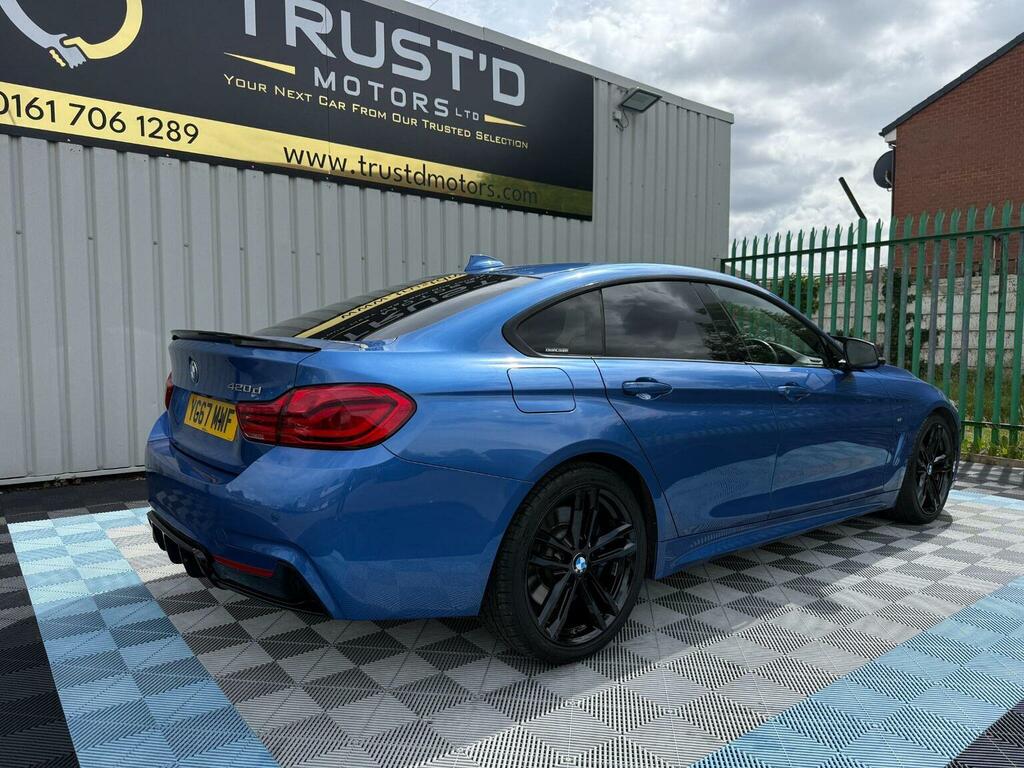 BMW 4 Series Gran Coupe 420D Gran Coupe M Sport White #8