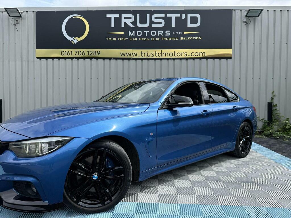 BMW 4 Series Gran Coupe 2.0 420D M Sport Euro 6 Ss Blue #4