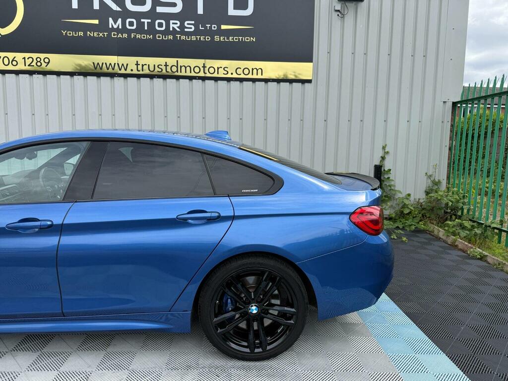 BMW 4 Series Gran Coupe 420D Gran Coupe M Sport White #13