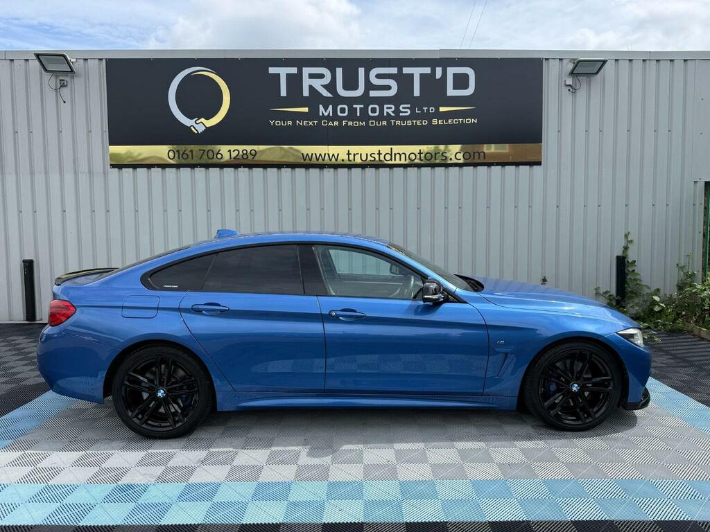 BMW 4 Series Gran Coupe 420D Gran Coupe M Sport White #9