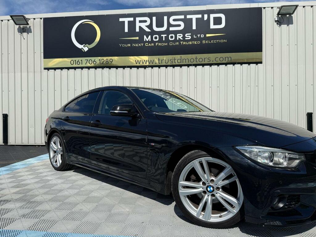 BMW 4 Series Gran Coupe 2L Se Black #4