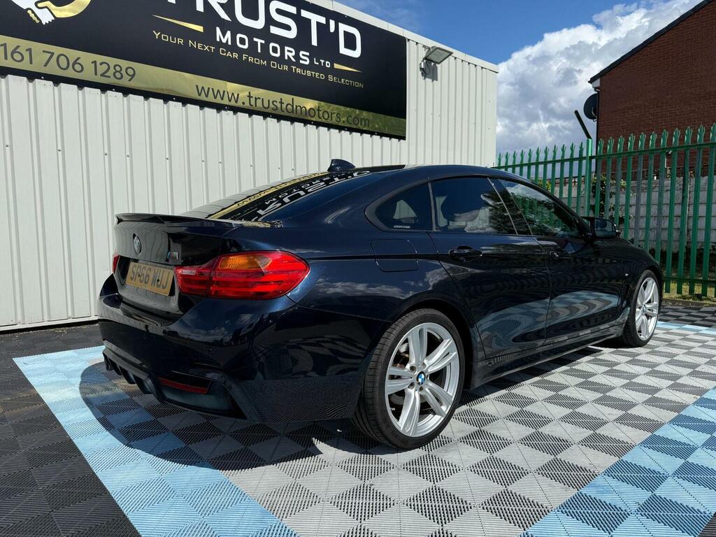 BMW 4 Series Gran Coupe 2L Se Black #12