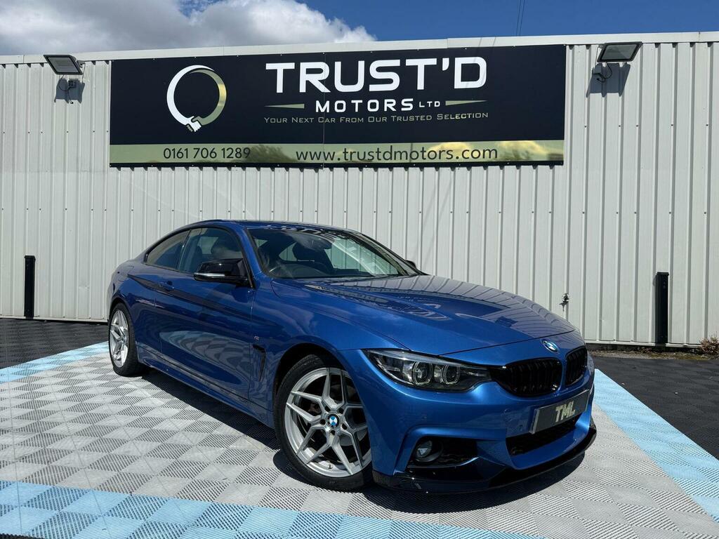 BMW 4 Series 2.0 420I Gpf M Sport Euro 6 Ss Blue #2
