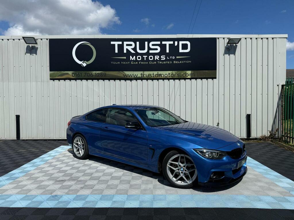 BMW 4 Series 2.0 420I Gpf M Sport Euro 6 Ss Blue