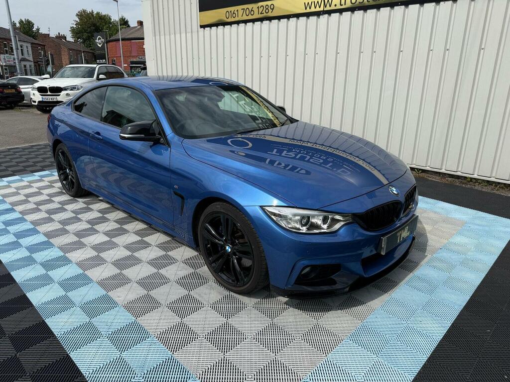 BMW 4 Series 2.0 420D M Sport Xdrive Euro 6 Ss Blue #2