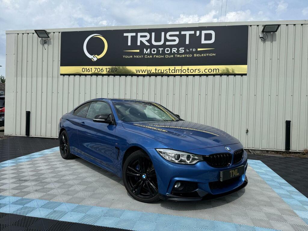 BMW 4 Series 2.0 420D M Sport Xdrive Euro 6 Ss Blue