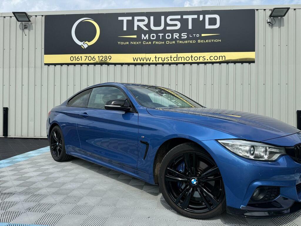 BMW 4 Series 2.0 420D M Sport Xdrive Euro 6 Ss Blue #4
