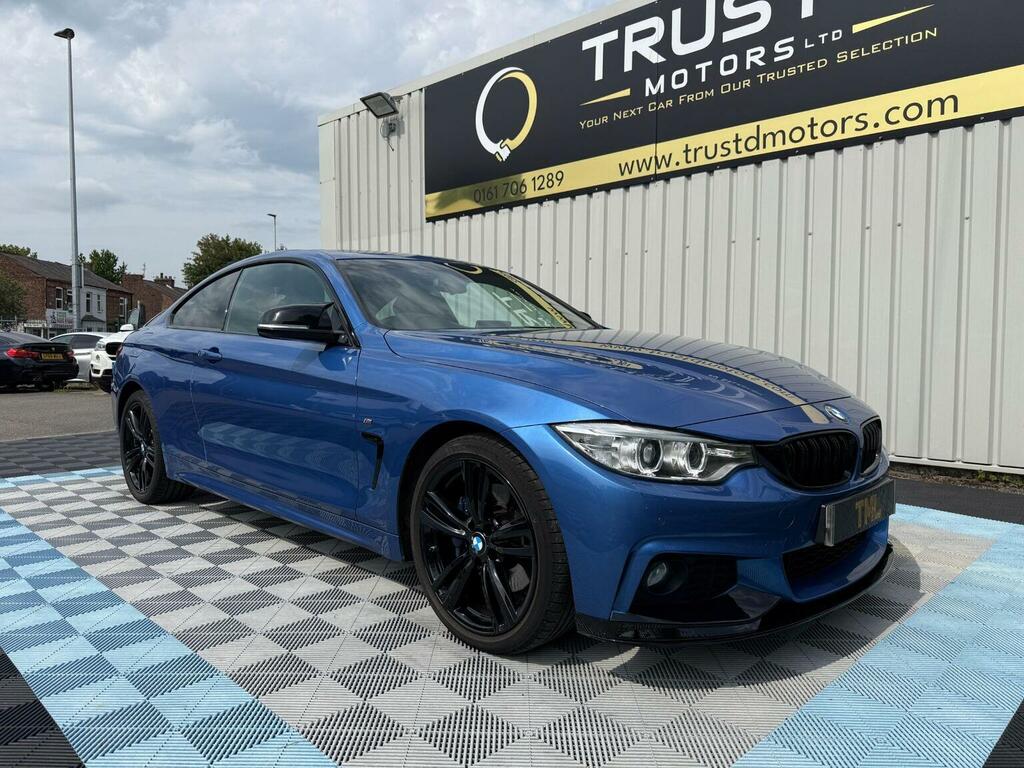 BMW 4 Series 2.0 420D M Sport Xdrive Euro 6 Ss Blue #3